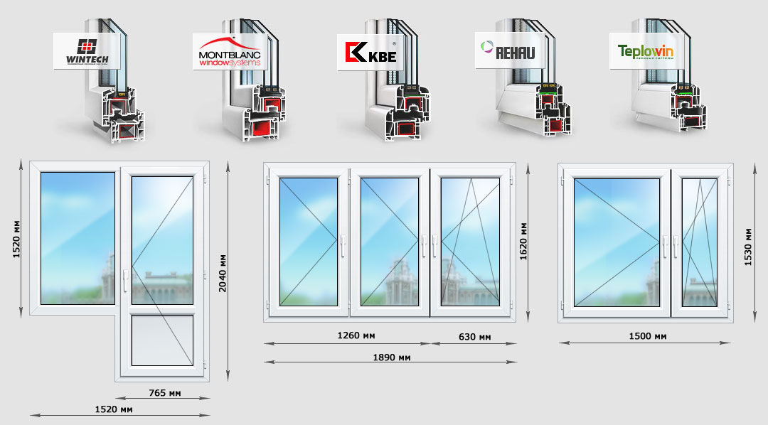 Дизайн элементов для компании пластиковых окон Царицынские Окна